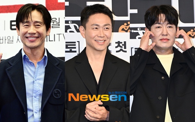 왼쪽부터 신하균, 오정세, 허성태 / 뉴스엔 DB