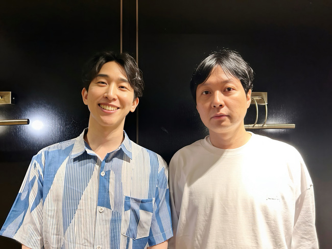 천재이승국과 김병우 감독(롯데엔터테인먼트 제공)