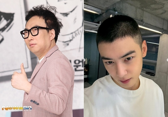 사진=왼쪽부터 박명수, 뉴스엔DB/차은우 공식 계정