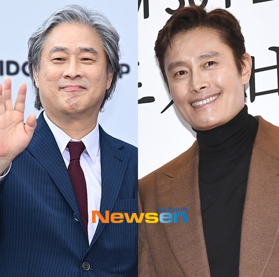왼쪽부터 박찬욱 감독, 이병헌 (사진=뉴스엔DB)