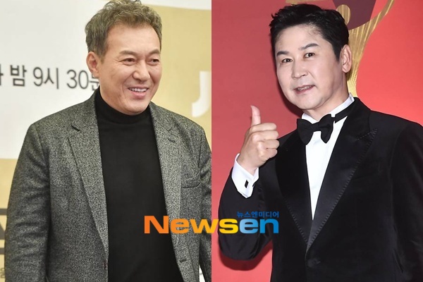 왼쪽부터 김갑수 신동엽/뉴스엔DB