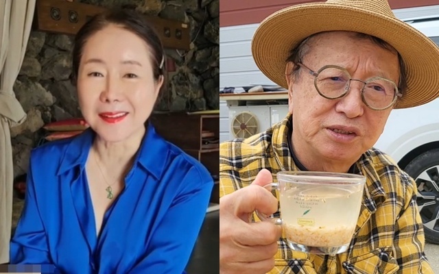 윤영미, 故전유성 / 윤영미 소셜미디어